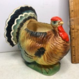Vintage Pottery Relpo Turkey Planter