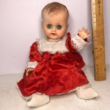 Vintage Doll with Hard Plastic Body