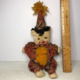 Vintage Soft Bodied Clown Doll Signed “Kresge’s Field and Factory”