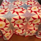 Hand Made Vintage Quilt Topper