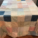 Hand Made Antique Quilt Topper