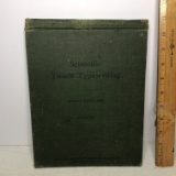 1914 “Scientific Touch Typewriting” by Gardner Hard Cover Book