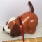 Vintage Plastic Pull-Along Dog Toy