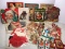 Large Lot of Vintage Christmas Books, Cards, Ornaments & More