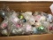 Large Lot of Misc Glass Christmas Ornaments All Neatly Wrapped