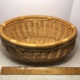 Vintage Large Oval Shaped Basket