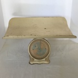 Vintage Metal Baby Scale