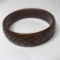 Vintage Bakelite Carved Bracelet