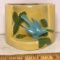 Vintage Blue Bird Pottery Planter