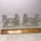 Pair of Vintage Glass Candlesticks