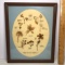 Vintage “Rocky Mountain Wildflowers” Framed Wall Hanging