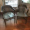 Pair of Vintage Military Surplus Heavy Chairs