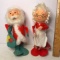 Vintage Santa Claus & Mrs. Claus Decorations - Made in Japan