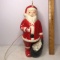 Vintage Plastic Santa Claus Lamp