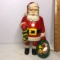 Vintage Hard Plastic Santa Claus Lamp