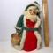 Vintage Hand Made Father Christmas Tree Topper