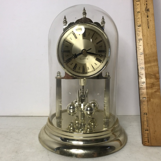 Decorative Anniversary Style Battery Operated Mantle Clock