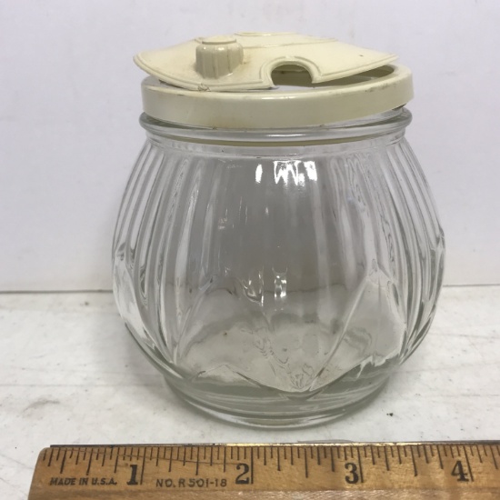 Vintage Glass Gemco Sugar Bowl