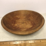 Vintage Wooden Signed “Munising” Dough Bowl