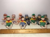 Lot of Tiny Porcelain Dolls