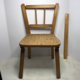 Vintage Children’s Wooden Chair