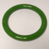 Vintage Bakelite Green Bracelet