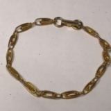 Gold Tone Vintage Sarah Coventry Bracelet