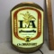 Vintage “LA From Anheuser-Busch A Premium Pilsner Beer Advertisement Light