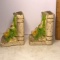 Pair of Chalkware Bookends