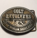 Vintage Colt Revolvers Belt Buckle