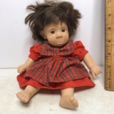 Sad Faced Doll with Soft Body