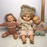 1982, 1876 & 1995 Baby Dolls