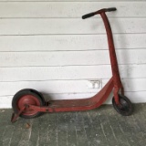 Vintage 1960’s/70’s Red Metal Scooter