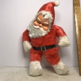 Vintage Plush Santa Claus Figurine
