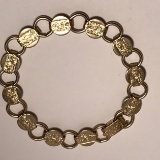 Gold Tone Sarah Coventry Bracelet