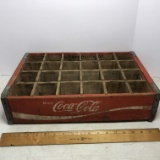 Vintage Wooden Divided “Coca-Cola” Advertisement Crate