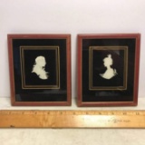 Pair of Vintage Silhouette Pictures