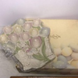 Lenox Occasions Easter Tulip Egg Platter in Box - Never Used