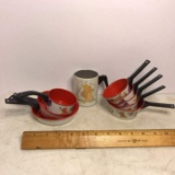 Lot of Winnie The Pooh Metal Pots & Pans