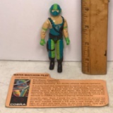 1980’s G.I.Joe Water Moccasin Pilot Action Figure