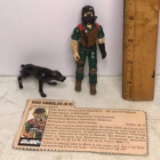 1980’s G.I. Joe Dog Handled Mutt Action Figure