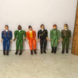 Lot of 6 1983 A-Team Action Figures