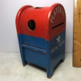 Vintage Wooden Playskool Postal Station