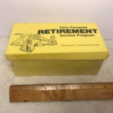 Your Personal Retirement Income Program IRS/Approved/Tax Sheltered Income - Sealed