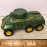 Vintage Die-Cast Tootsie Toy Armored Car