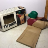 Vintage TV Duck with Box by Blue Ridge/The Item Company/Skyland, NC