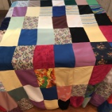 Vintage Hand Made Quilt Topper