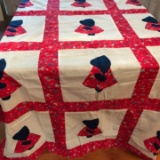 Vintage Hand Made Quilt Topper