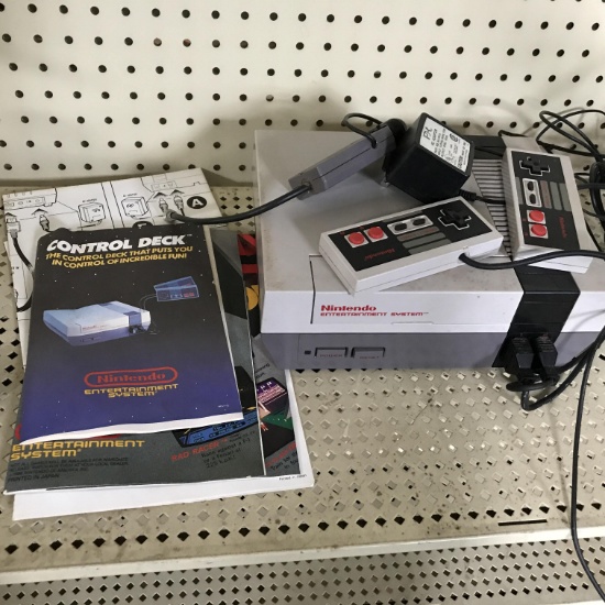 1985 Nintendo Entertainment System with Accessories