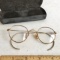 Vintage 1/10 12K GF Spectacles in Case
